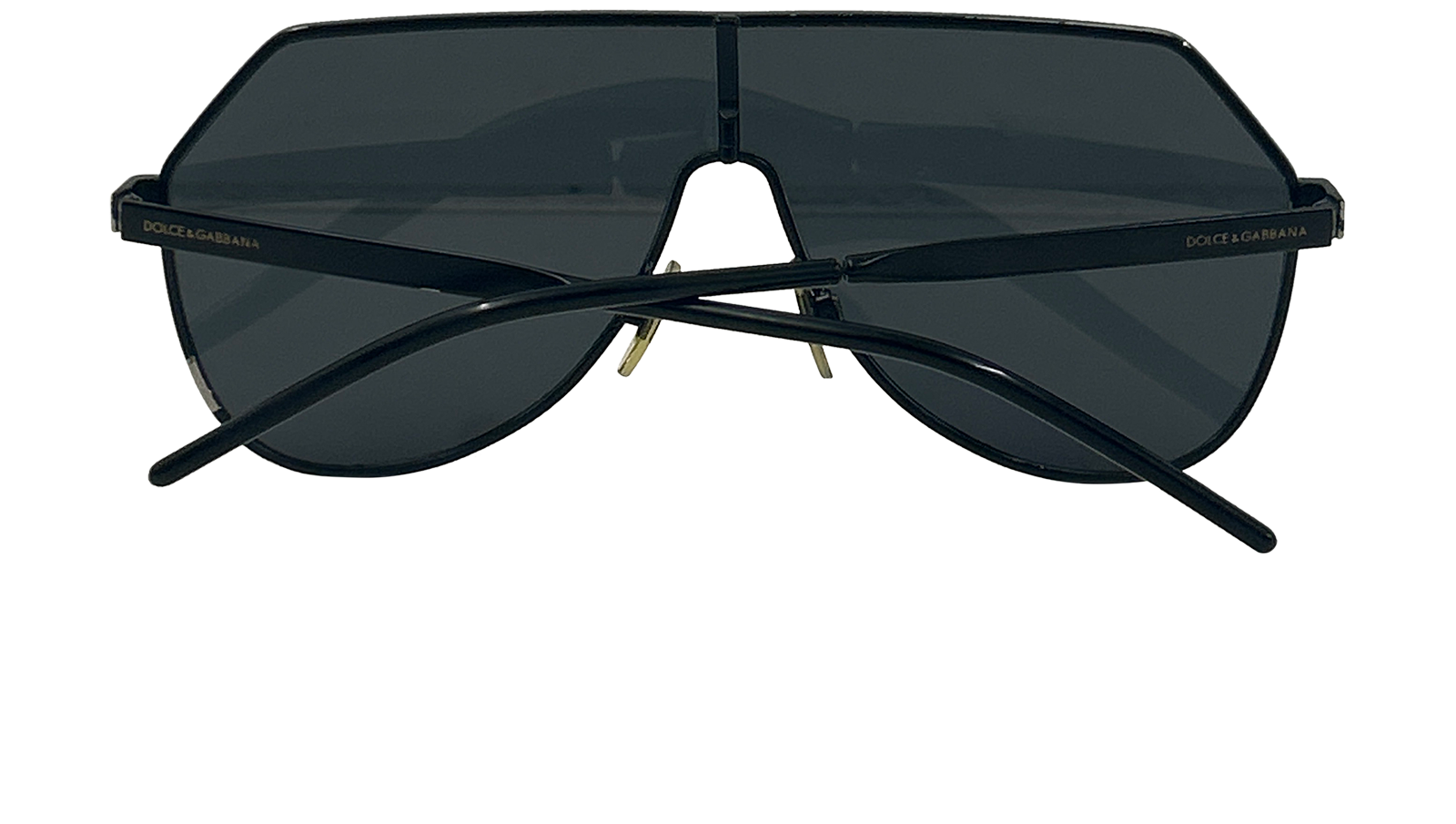 Dolce Gabbana Gafas Hombre, 100&euro;, Accesorios, Negro, Metal - Cobalto, Vista trasera